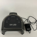 80W Professional Cordless UV LED Nail Lamp Gelpal Portable LED Gel Nail Curing Dryer, Wireless Nail Polish Machine Light with 45 Beads and 140000mAh Rechargeable Battery for Salon or Home, Black