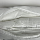 Three Geese Adjustable Layer Goose Feather Innner Pillow with Outer Pillowcase Filling Soft Polyester,Assembled Bed Pillow,100%Cotton,Good for Side&Back Stomach Sleeper,Standard/Queen Size 1 Pack.