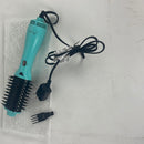 Hot Air Brush, Aima Beauty Professional One Step Hair Dryer & Volumizer 4 in 1 Upgrade Anti-Scald Negative Ionic Technology for All Hair Types, Light Green