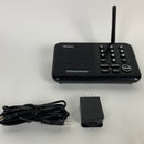 Wuloo Intercoms Wireless for Home 1 Mile (5280 Feet) Range 10 - Channel, Wireless Intercom System for Home House Business Office, Room to Room Intercom, Home Communication System (2 Packs, Black)