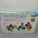 Infantino Balls, Blocks & Buddies Activity Toy Set