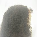 Nadula Hair Kinky Curly 13X4 Lace Front Wigs Human Hair for Black Women Malaysia Virgin Hair Kinky Curly Wavy Human Hair Peluca Pre Plucked with Baby Hair Natural Black 130% Density 16inch