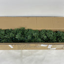 20' Lighted Pine Garland Clear