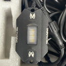 MICTUNING C1 8 Pods RGBW LED Rock Lights - Multicolor Underglow Neon Light Kit with Bluetooth Controller, Music Mode