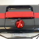 Comfort Zone Mini Fireplace Ceramic Heater Red No Size