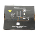 EPEVER MPPT Charge Controller 10A 12V / 24V Auto, Solar Panel Charge Controller Mppt 100V PV Input Negative Grounded Solar Regulator with LCD Display for Gel Sealed Flooded Lithium Battery