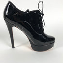 Yolkomo Women's Platform Ankle High Boots Lace Up Stiletto High Heel-SIZE12