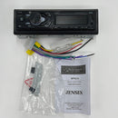 JENSEN MPR210 7 Character LCD Single DIN Car Stereo Receiver | Push to Talk Assistant | Bluetooth Hands Free Calling & Music Streaming | AM/FM Radio | USB Playback & Charging | Not a CD player