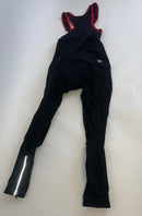 Santic Cycling Bib Tights Winter Padded Long Pants Compression Bib Pants-Large