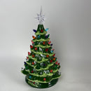 Lighted Ceramic Tree Green