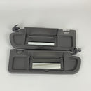 WEILEITE Left Driver Side and Right Passenger Side Sun Visor Compatible with Honda Civic 2006-2011 Replaces 83230-SNA-A01ZA/83280-SNA-A01ZA (Pair,Atlas Gray)