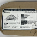 Blackdeer Archeos 2P Outdoor Backpacking Camping Tent, Lightweight Windproof Waterproof 2 Person 4 Season Tents for Hiking Trekking Travelling (Army Green-3 Season