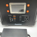 FF FLASHFISH 330W Portable Power Station, 81000mAh 300Wh Solar Generator with 110V AC/DC/USB/PD-Type-c/Car Port/SOS Light, Backup Battery Pack Power for CPAP Outdoor Adventure Camping Emergency