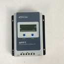 EPEVER MPPT Charge Controller 10A 12V / 24V Auto, Solar Panel Charge Controller Mppt 100V PV Input Negative Grounded Solar Regulator with LCD Display for Gel Sealed Flooded Lithium Battery