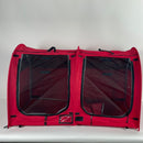 EBAY Mispace Portable Twin Compartment Show House Cat Cage/Condo - Easy to Fold & Carry Kennel - Comfy Puppy Home & Dog Travel Crate with Portable Carry Bag/Hammocks/Mats and Litter Box