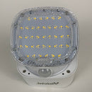 Wagan EL8569 2000 Lumen Outdoor LED Solar Wall Light Waterproof Motion Detected Light White