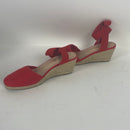 DREAM PAIRS Women's Elastic Ankle Strap Espadrilles Wedge Sandals