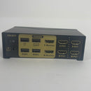 Dual Monitor KVM Switch HDMI 2 Port Extended Display,2 USB 2.0 Hub,4K@30Hz,EDID and HDCP 1.2, USB Kvm Switch 2 HDMI Monitors 2 Computers with (HDMI+HDMI+USB) Input Ports
