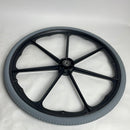 Invacare 1026363 24” Pneumatic Flat Free Composite Wheelchair Wheel