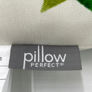 EBAY Pillow Perfect - 585581 Outdoor/Indoor Soleil Tufted Seat Cushions (Round Back), 19" x 19", Blue/Green, 2 Pack