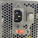 Apevia ATX-SP600 Spirit 600W ATX Power Supply with Auto-Thermally Controlled 120mm Fan, 115/230V Switch, All Protections