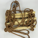 Rickety Bridge Rope Ladder - Ninja Slack line Accessories - Backyard Obstacle Course Accessories for Ninja Warrior Training - Rope Bridge Skip for Kids