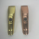 GAMMA+ X-Ergo Professional Cordless Clipper with 9V Microchipped Magnetic Motor, 3 Custom Lids in Matte Chrome, Gold, Rose Gold