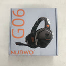 NUBWO G06 Wireless Gaming Headset with Microphone for PS5, PS4, PC, Mac, 3-in-1 Gamer Headphones with Mic, 2.4GHz Wireless for Playstation Console, Bluetooth Mode for Switch, Wired Mode for Controller