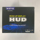 wiiyii Car HUD Head Up Display P6, OBD+GPS Smart Gauge, Works Great for All Cars