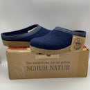Haflinger GZL Clog - Captains Blue, Size 10 W