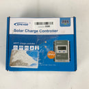 EPEVER MPPT Charge Controller 10A 12V / 24V Auto, Solar Panel Charge Controller Mppt 100V PV Input Negative Grounded Solar Regulator with LCD Display for Gel Sealed Flooded Lithium Battery