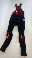 Santic Cycling Bib Tights Winter Padded Long Pants Compression Bib Pants-Large