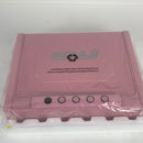 Biometric Gun Safe for 4 Pistols Safe DOJ Certified with 3 Quick Access Fingerprint Handgun Safe,Digital Keypad Pink Bedside Firearm Safety Car Safe Hardened Steel Lock Box