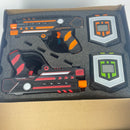 Rechargeable Laser Tag 360° Sensors + Innovative LCDs, HeroSync, 4 Set - Gifts for Teens and Adults Boys & Girls Outdoor Games - Cool Group Activity Family Fun - Gift for Kids Ages 8-12 +  1076