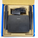 Linksys RE9000: AC3000 Tri-Band Wi-Fi Extender, Wireless Range Booster for Home, 4 Gigabit Ethernet Ports, Works with Any Wi-Fi Router (Black)