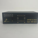 Dual Monitor KVM Switch HDMI 2 Port Extended Display,2 USB 2.0 Hub,4K@30Hz,EDID and HDCP 1.2, USB Kvm Switch 2 HDMI Monitors 2 Computers with (HDMI+HDMI+USB) Input Ports