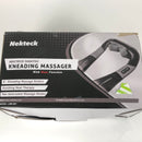 Shiatsu Neck and Back Massager with Soothing Heat, Nekteck Electric Deep Tissue 3D Kneading Massage Pillow for Shoulder, Leg, Body Muscle Pain Relief, Home, Office, and Car Use