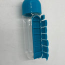 Water Bottle With Built-In Daily Pill Box Organizer, Blue