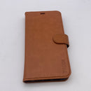 TUCCH Wallet Case for iPhone 12 Pro Max 5G, Magnetic PU Leather Stand Flip Folio Phone Cover with TPU Protective Inner Shell, RFID Blocking Card Slots Compatible with iPhone 12 Pro Max, Light Brown