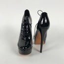Yolkomo Women's Platform Ankle High Boots Lace Up Stiletto High Heel-SIZE12