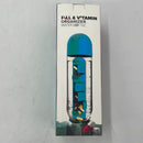 Water Bottle With Built-In Daily Pill Box Organizer, Blue
