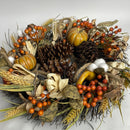 22IN Autumn Pinenut Wreath