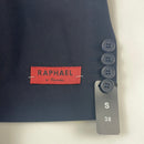 Raphael Men's Regular Classic Fit Dark Blue 2 Button Mens Suit Size 38S