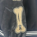 Vamtac Mens Varsity Baseball Jacket Bomber Coats Cotton Fur Jackets Streetwear with Pocket