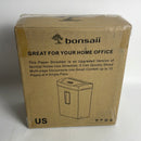 bonsaii Paper Shredder for Home Use, 12 Sheet Crosscut Shredder for Home Office with Jam Proof and Overheated Protection, Shreds Document/Credit Card/Staples/Clips, ETL Certification (C170-C)