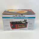 Nostalgia Electrics 50s-Style 3-In-1 Breakfast Station Red
