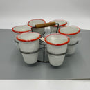 Hearth and Hand with Magnolia 7pc 18oz Drink Caddy Set