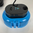 EDOU Submersible Swimming Pool Cover Pump - Ideal for Draining Water Above Ground and In-Ground Pools - 850 GPH Max Flow, 75W Max Power - Includes 16 Feet Drainage Hose and 3 Adapters (Black and Blue)