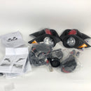 10L0L Golf Cart LED Headlights and Taillight Kit Fit Yamaha G29 Drive G&E 2007 up,Yamaha Deluxe Led Light Upgrade Kit with Turn Signals Switch/Horn/Brake Lights Harness/