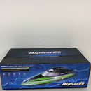 RC Boat with Case- AlphaRev R308 20+ MPH Fast Remote Control Boat for Pools and Lakes, 2.4 GHZ RC Boats for Adults and Kids